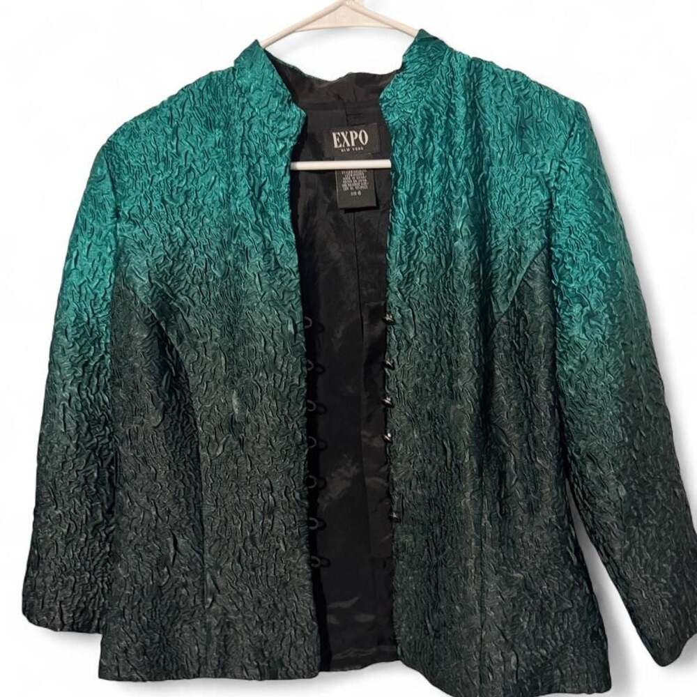 Expo New York Ombre Textured Jacket Size 6
